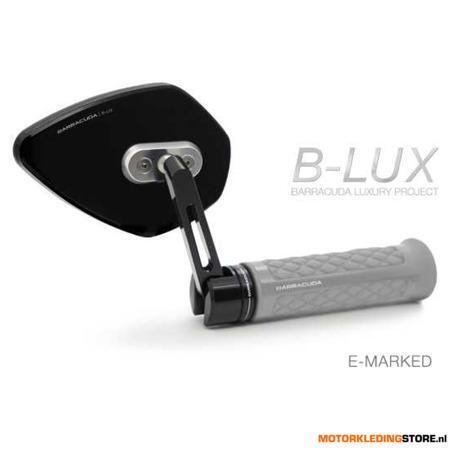 Barracuda Skin-X Bar End B-lux, Zwart, Motoren, Ophalen of Verzenden, Nieuw met kaartje