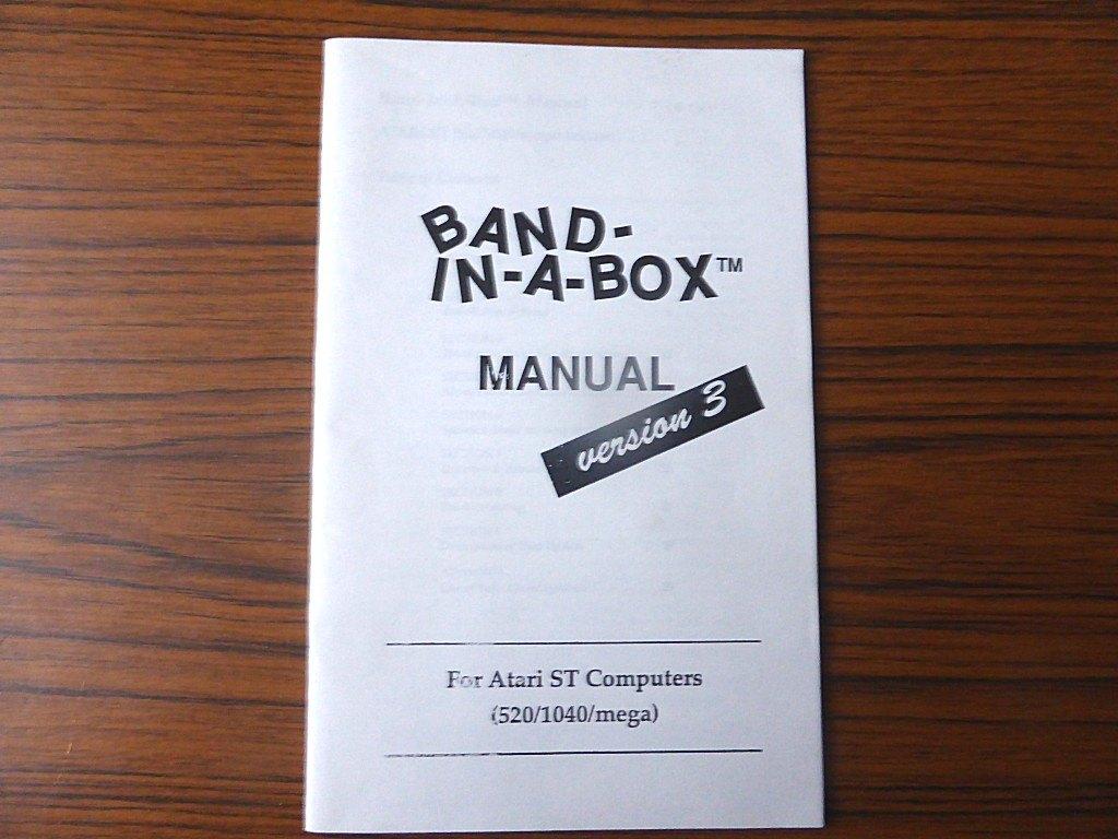 BAND-IN-A-BOX versie 3 - engelstalige handleiding - Atari, Computers en Software, Vintage Computers, Ophalen of Verzenden