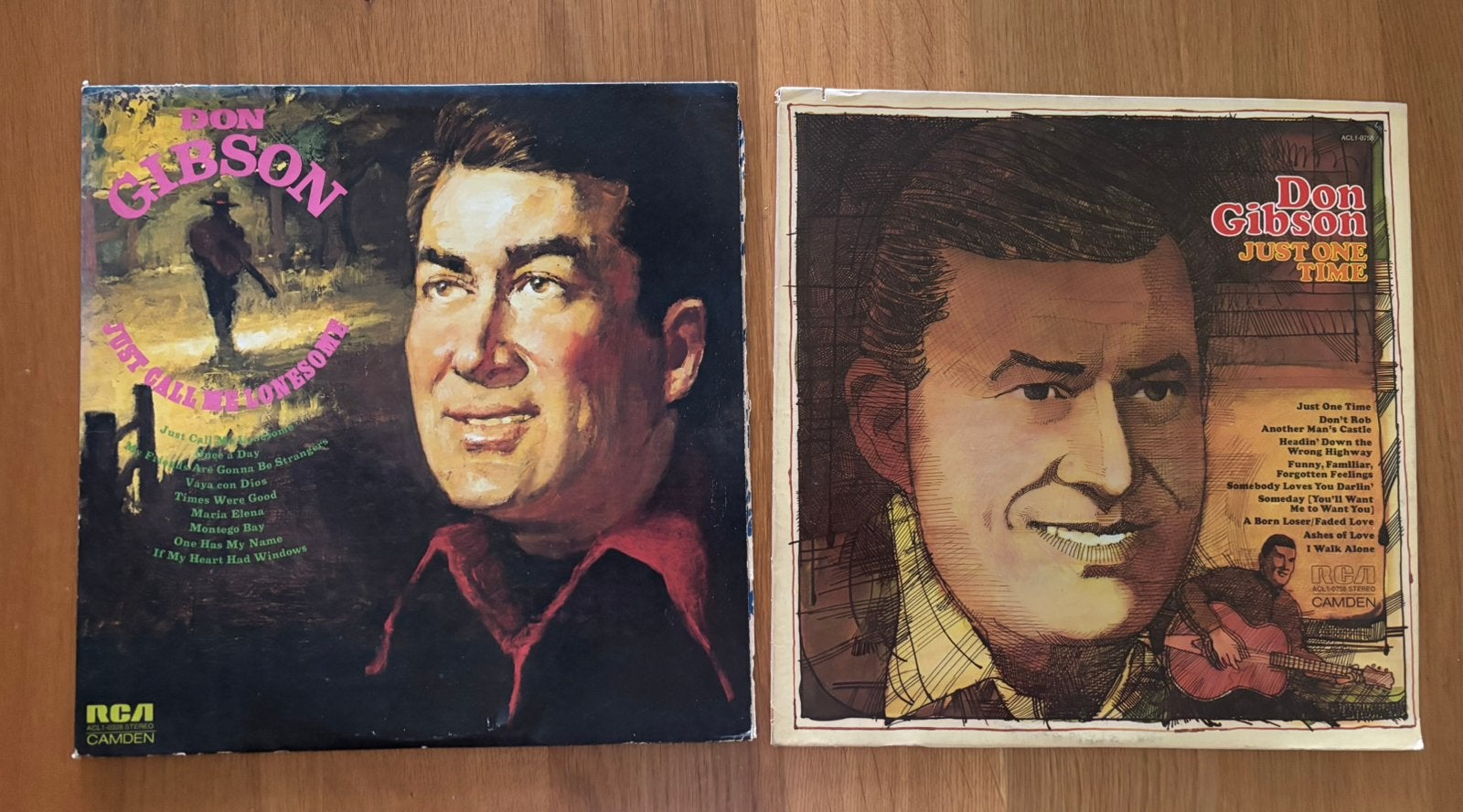 Don Gibson  2 lp’s vinyl, Ophalen of Verzenden, Zo goed als nieuw, 12 inch
