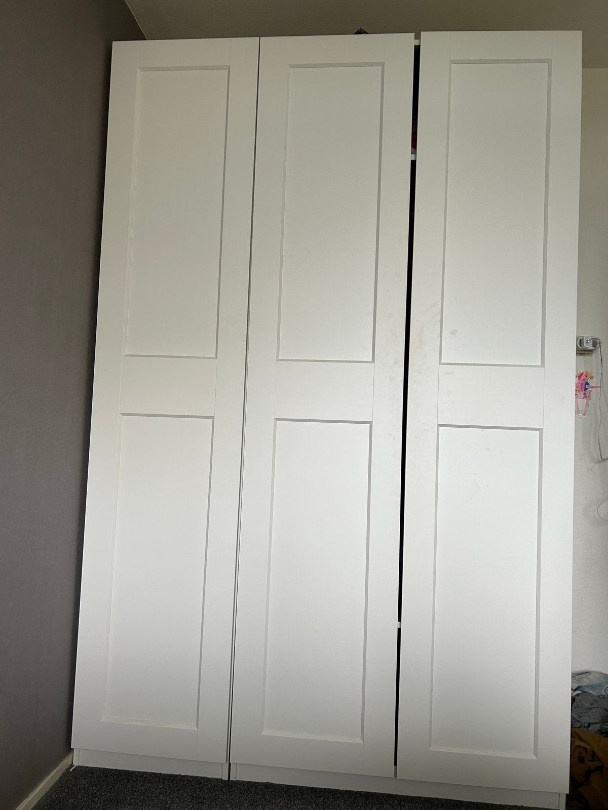 IKEA Pax Kledingkast Wit - Zo goed als nieuw (236x150), Huis en Inrichting, Kasten | Kledingkasten, Ophalen, 100 tot 150 cm, 200 cm of meer