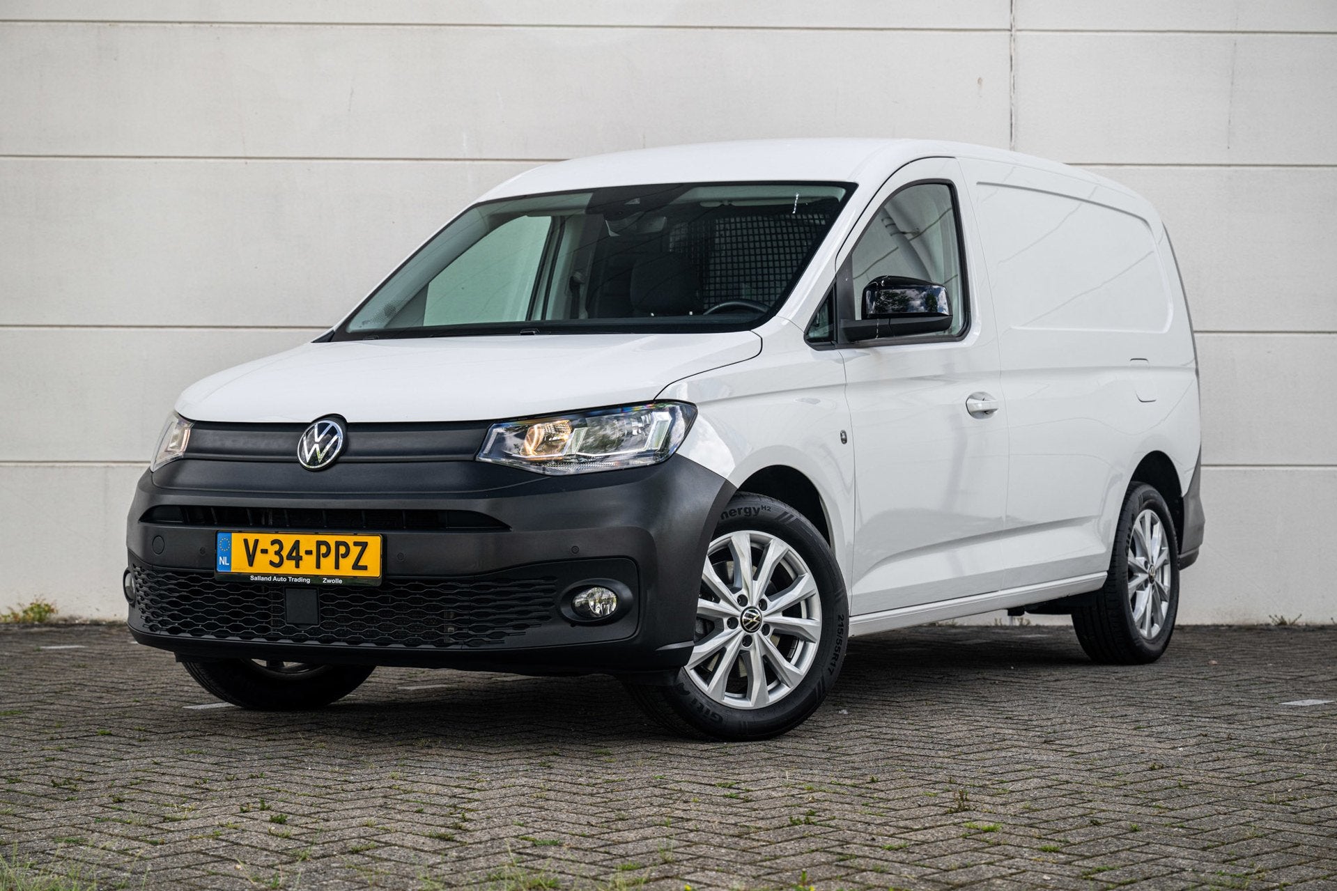 Volkswagen Caddy Cargo Maxi 1.5 TSI 114pk DSG |Airco|Navi|Ca, Auto's, Stof, 4 cilinders, Volkswagen, Wit