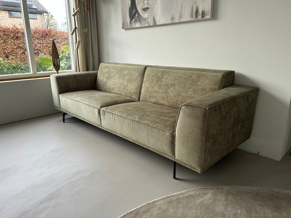 MOOIE BANK * 50% KORTING * van €1575 voor €787,50 * ZGAN, Strak Design Modern, 75 tot 100 cm, Ophalen of Verzenden, Zo goed als nieuw