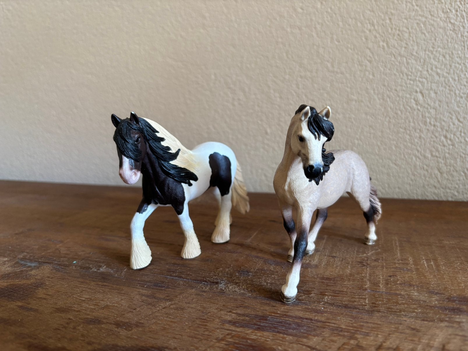 Schleich paardenset K - 2 paarden, Ophalen of Verzenden, Gebruikt