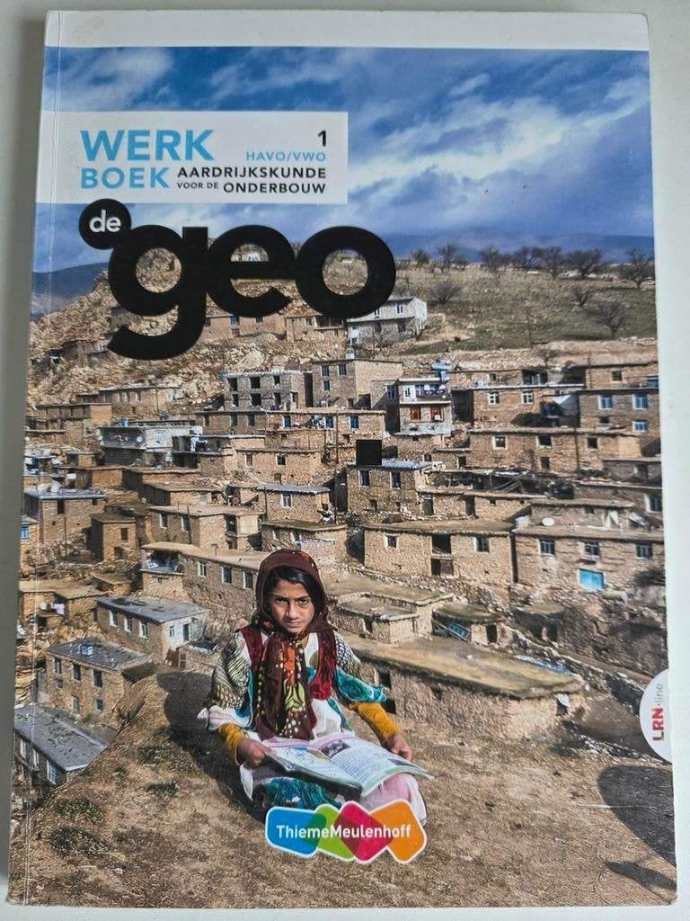 De Geo Aardrijkskunde 1 HAVO/VWO Werkboek, Boeken, Gelezen, Ophalen of Verzenden, Aardrijkskunde, HAVO