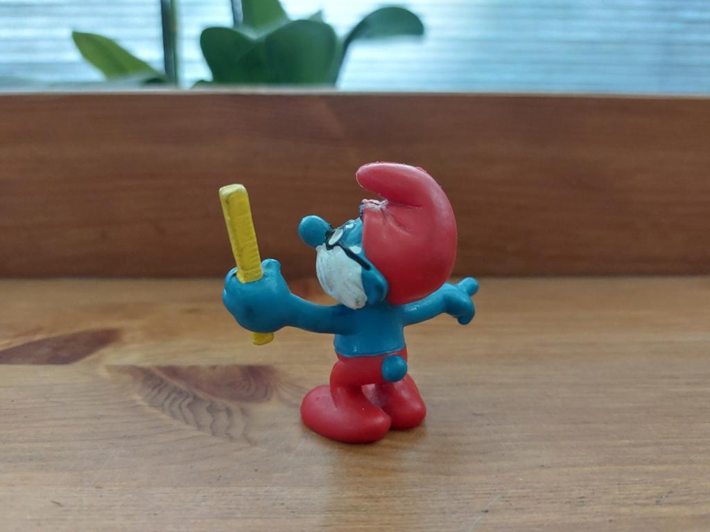 Leraar grote smurf 40224 De Smurfen, Verzamelen, Smurfen, Ophalen of Verzenden
