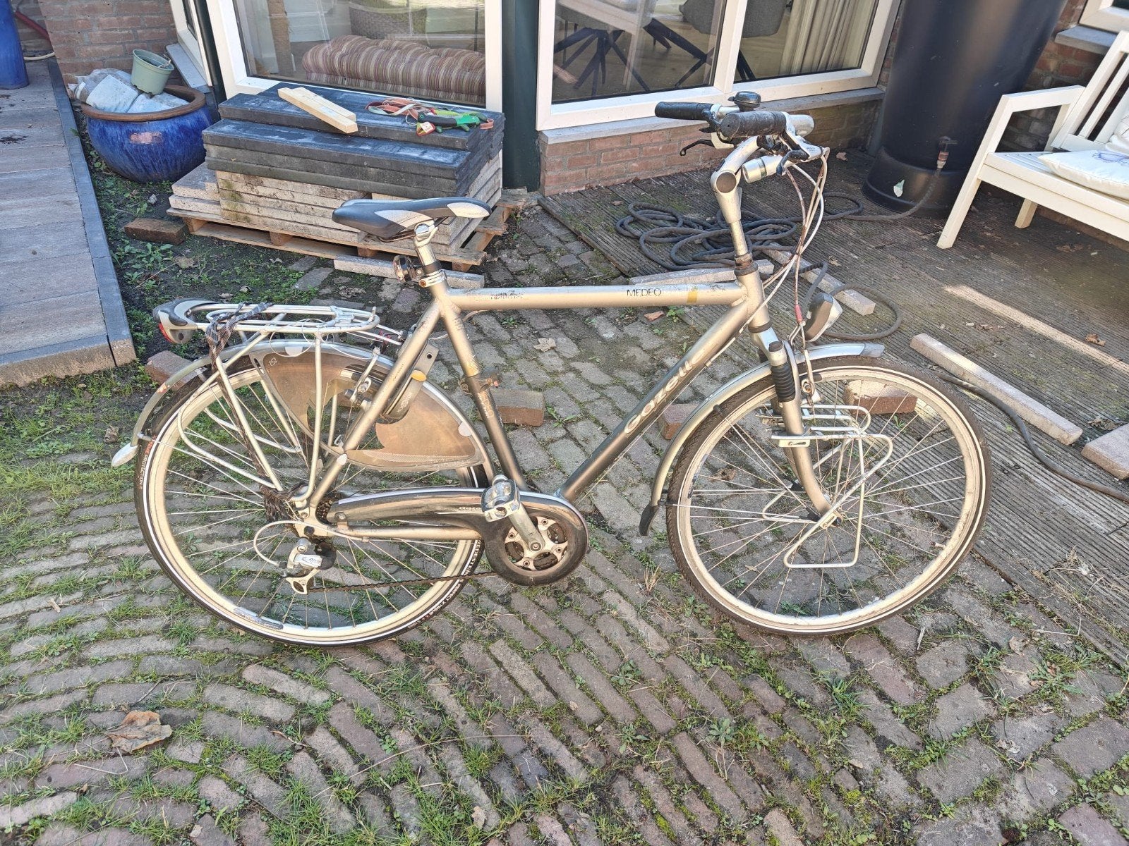 Oude Gazelle herenfiets - opknapper, Ophalen, Gebruikt, Gazelle