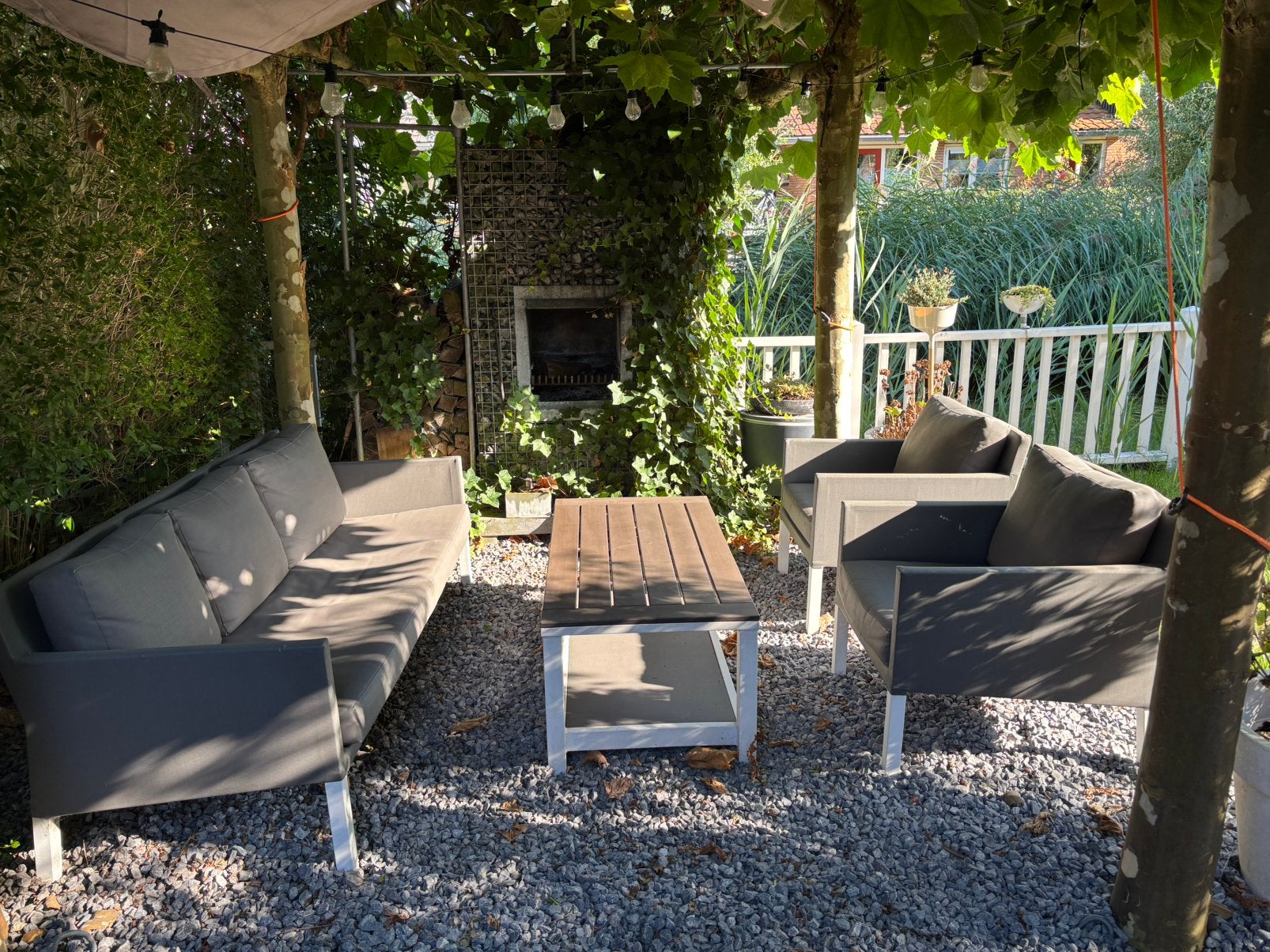 Mooie tuinset, Tuin en Terras, Tuinsets en Loungesets, Ophalen, Zo goed als nieuw, Bank