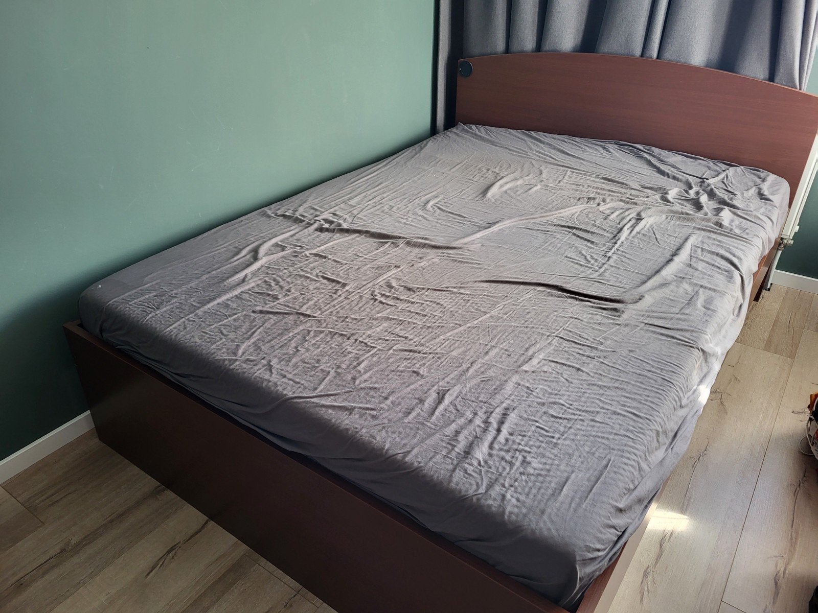 140 bij 200 bed, Ophalen, Tweepersoons, 200 cm, 140 cm