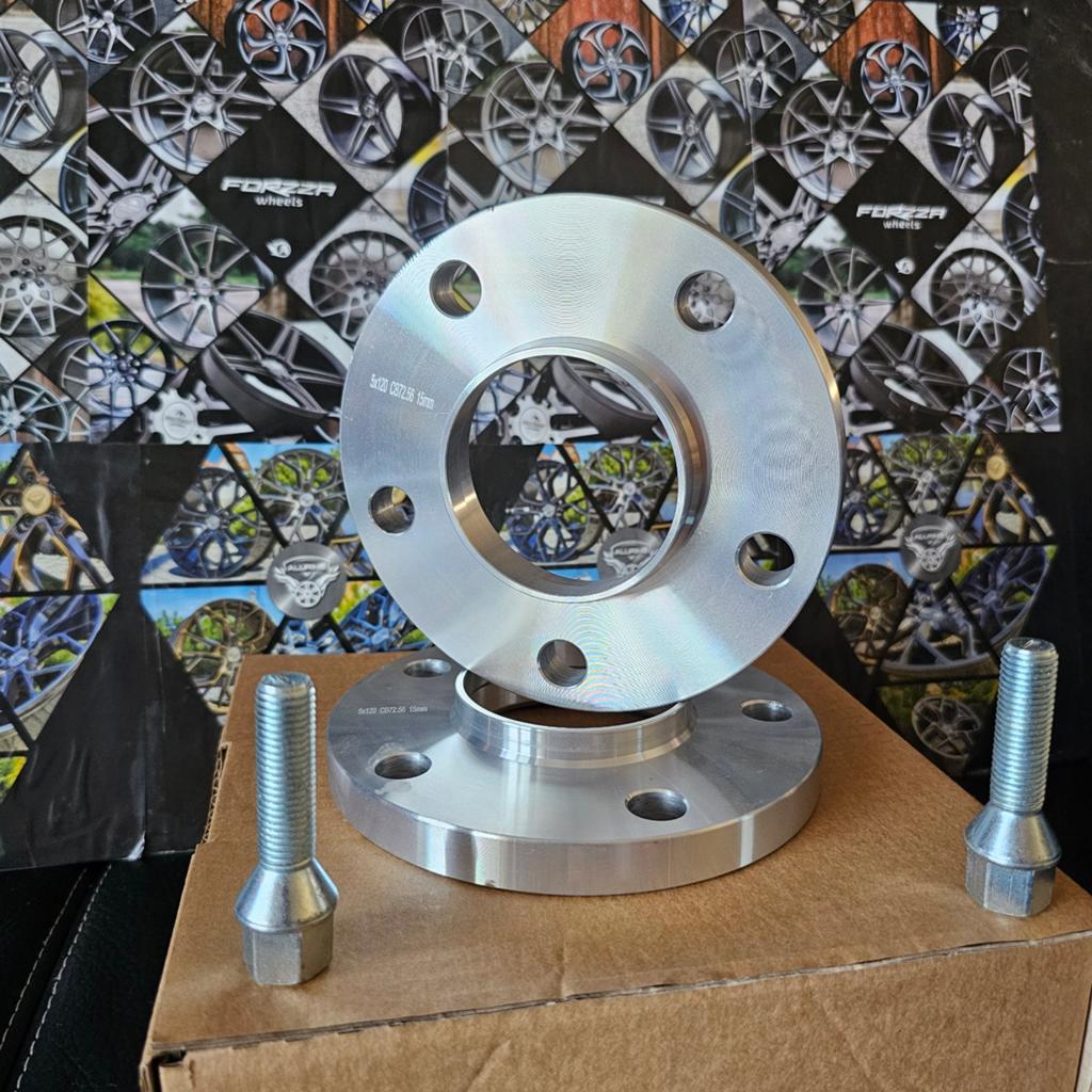 Spoorverbreders spacers Bmw serie 5 5x120 72,6 15mm, Ophalen of Verzenden