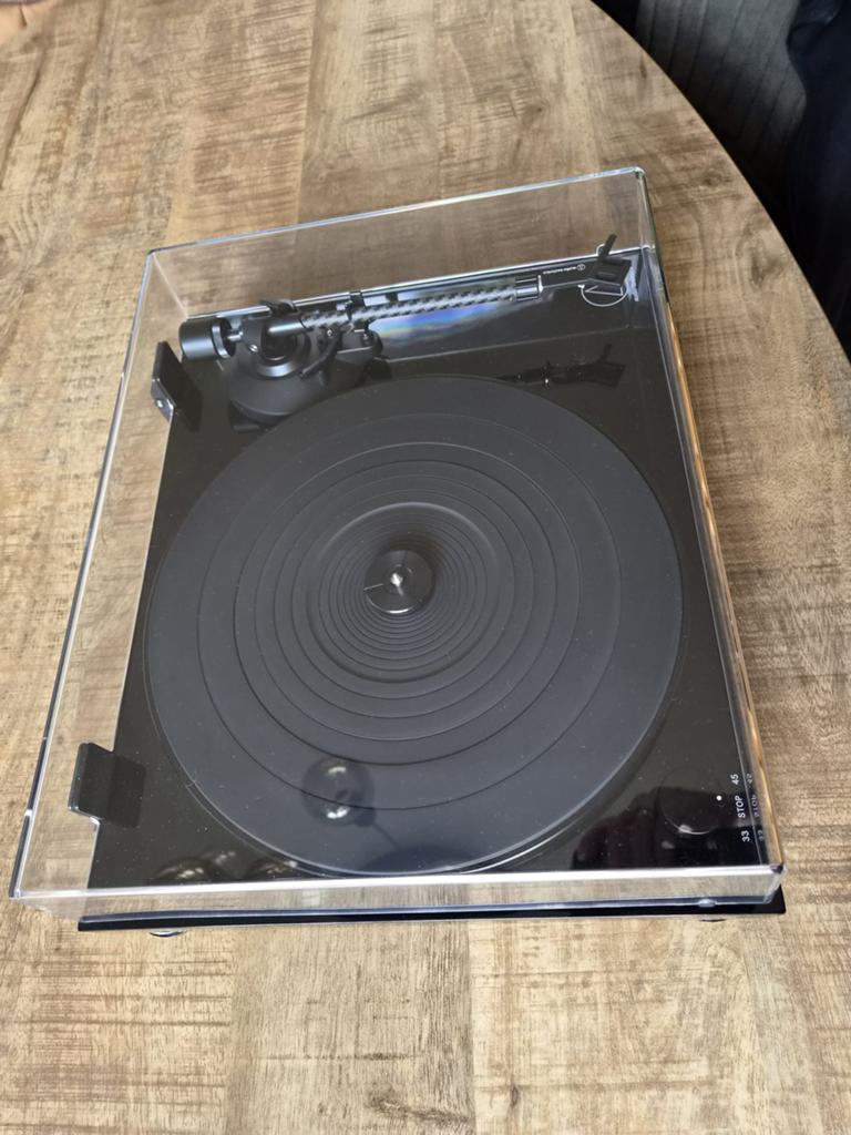 Audio Technica AT LPW50PB, Audio, Tv en Foto, Platenspelers, Ophalen, Zo goed als nieuw, Platenspeler, Overige merken