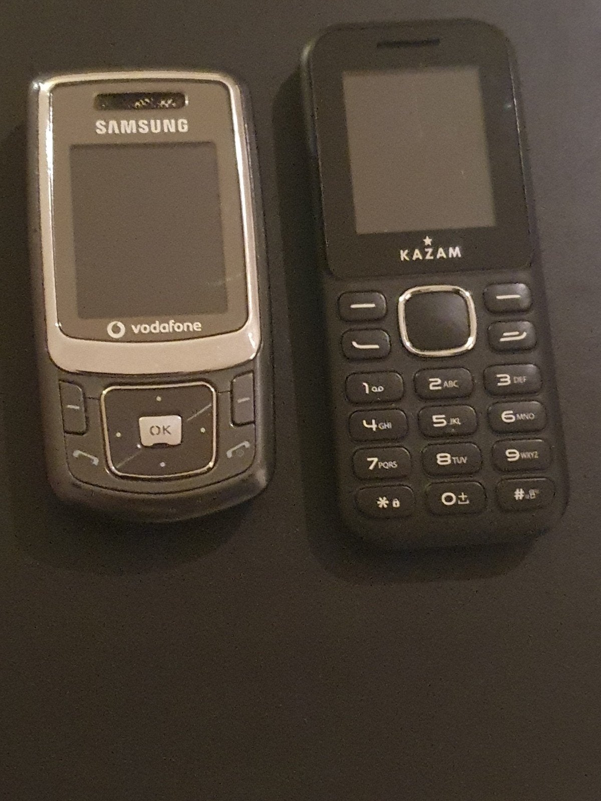 Samsung SGH-B520V & Kazam Life B1 - Defect, Telecommunicatie, Ophalen, Schuifmodel, Minder dan 3 megapixel, Met simlock