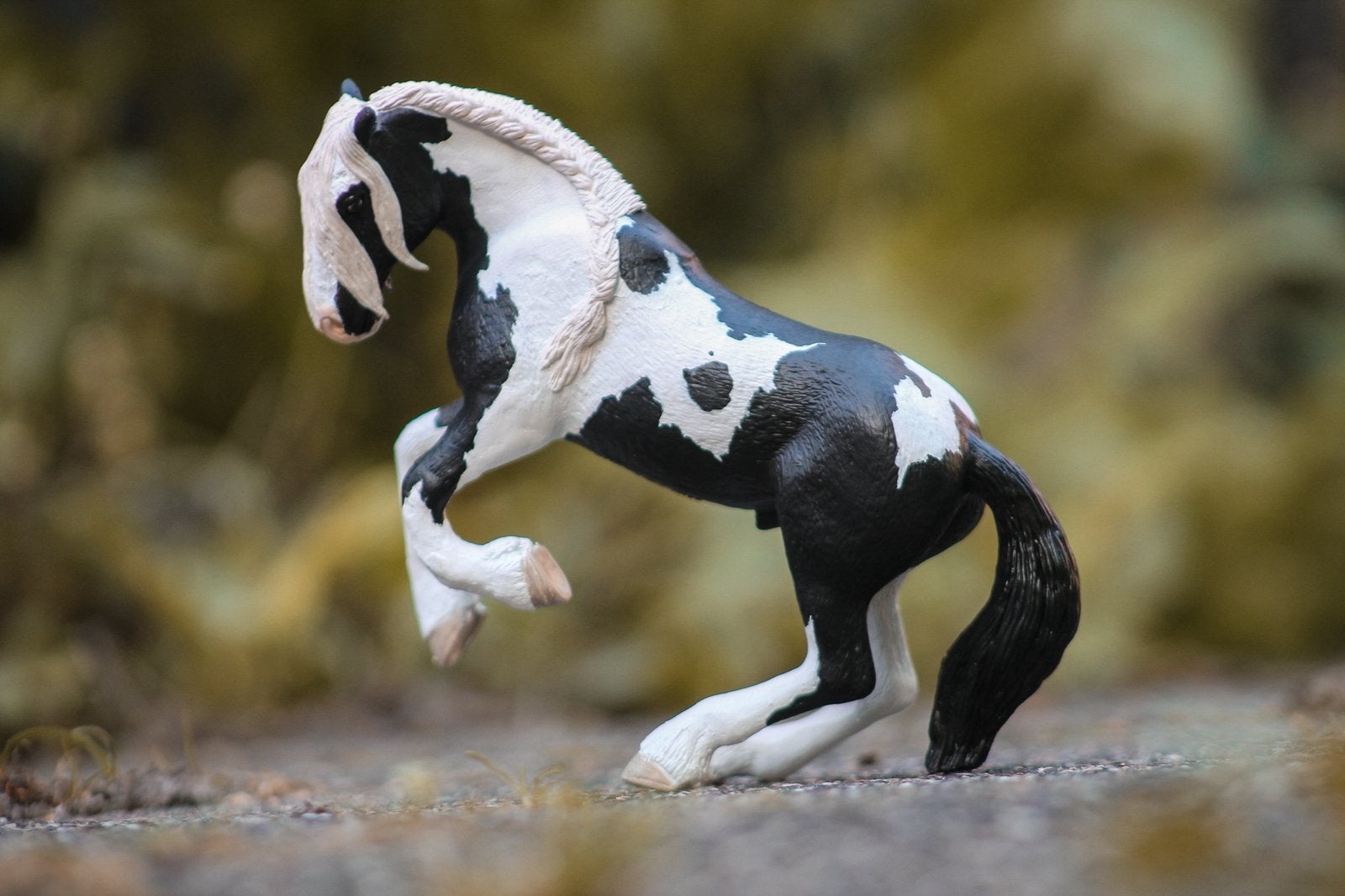 Schleich repaint custom, Ophalen of Verzenden, Zo goed als nieuw, Paard, Beeldje of Figuurtje