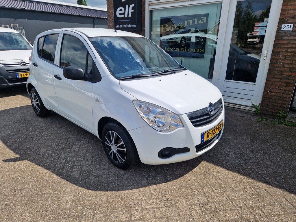 Opel Agila 1.0i "Edition" Hoge Instap - Apk 02-08-2027 !, Auto's, Voorwielaandrijving, Stof, Bedrijf, Handgeschakeld