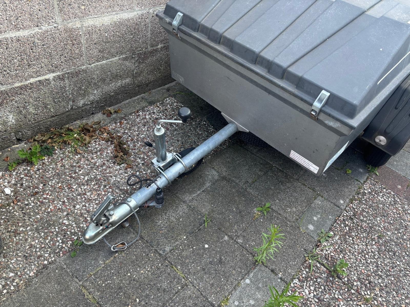 Saris Aanhangwagen met huif en imperiaal, Ophalen, Gebruikt