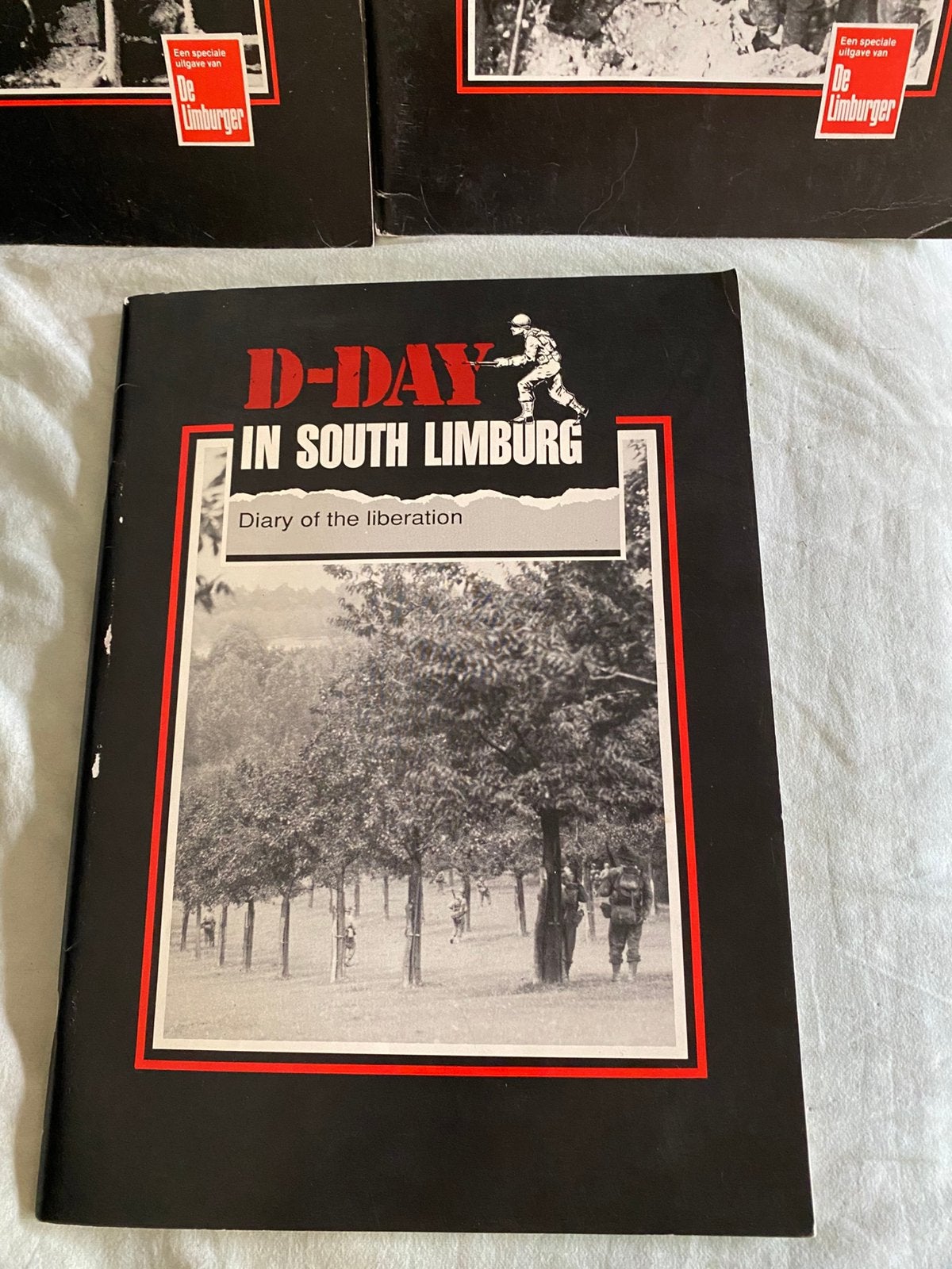D - Day in South Limburg. (Engels) Uitgave voor Amerikanen., Ophalen of Verzenden, Landmacht, Nederland, Boek of Tijdschrift
