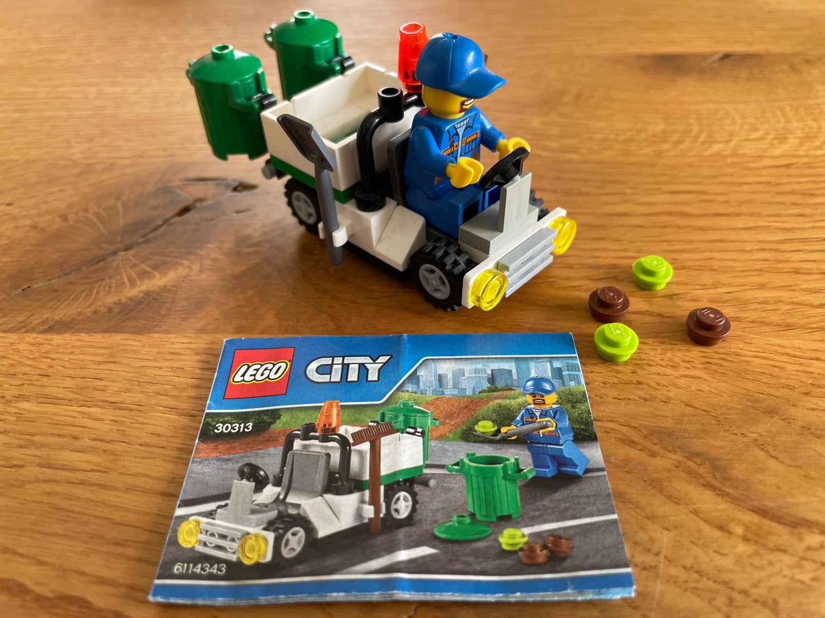Lego city afvaldienst 30313 B, Kinderen en Baby's, Ophalen of Verzenden, Zo goed als nieuw