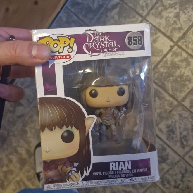 Funko Pop! The Dark Crystal: Age of Resistance - Rian #858, Ophalen of Verzenden, Zo goed als nieuw