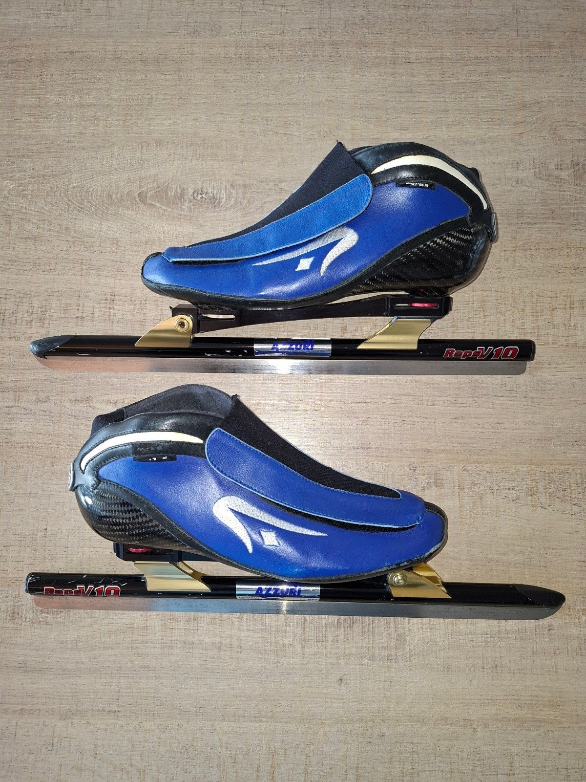 Raps V10 klapschaatsen, Sport en Fitness, Ophalen, Klapschaats, Gebruikt, Raps