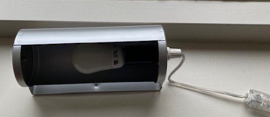 Bedlampjes 2 stuks, Ophalen of Verzenden, Zo goed als nieuw, Metaal