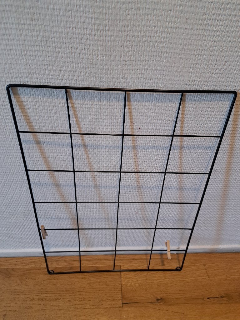 Wandrek, Huis en Inrichting, Ophalen, Metaal, Industrieel, Zwart