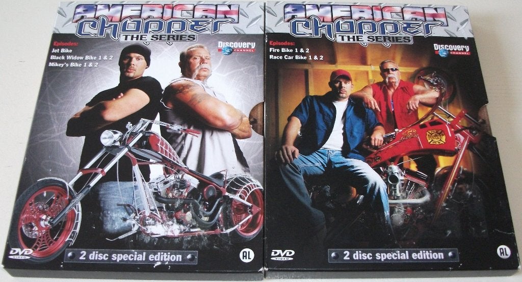 Dvd *** AMERICAN CHOPPER *** Seizoen 1: Box 1 + 3, Engels, Seizoen 1, Alle leeftijden, Nederlands