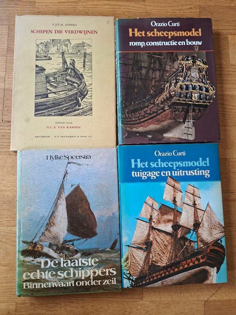 Boeken scheepsbouw en oude achepen, Ophalen of Verzenden, Gelezen, Diverse auteurs, Boot