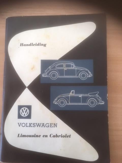 Instructieboekje     Volkswagen     Kever      1962       NL, Ophalen of Verzenden