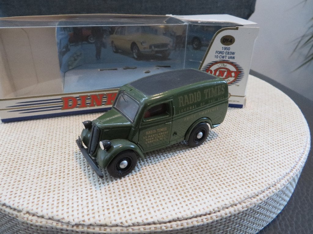 Dinky Collection Ford E83W 10 CWT Van RADIO TIMES, Hobby en Vrije tijd, Ophalen of Verzenden, Nieuw, Auto, Dinky Toys