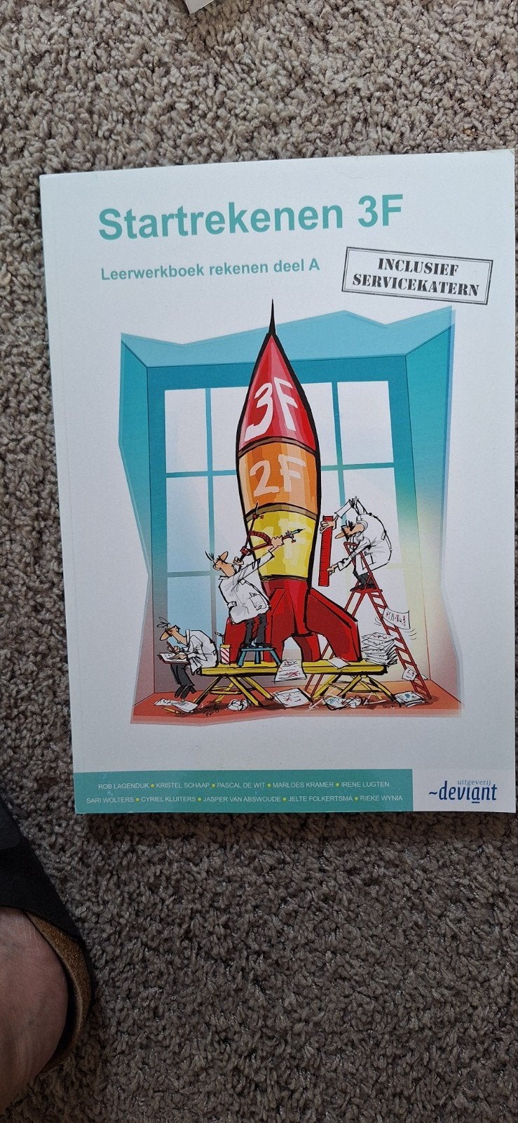 Startrekenen deel A 3F, Boeken, Schoolboeken, Rob Lagendijk; Rieke Wynia; Kristel Schaap; Irene Lugten; Mar..., Ophalen of Verzenden