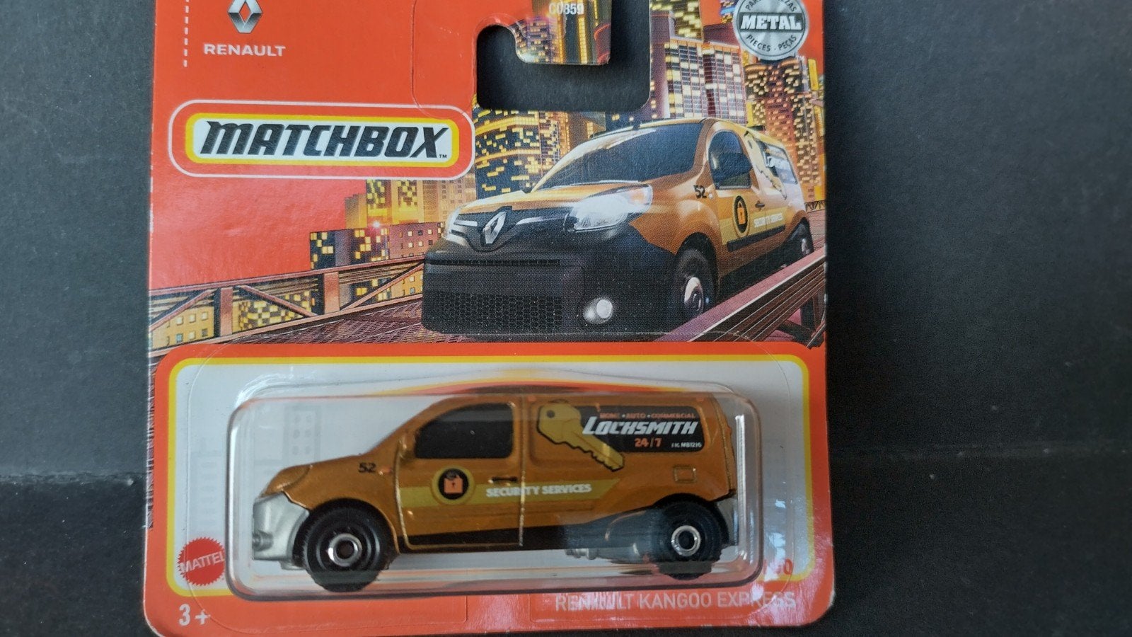 Renault Kangoo Locksmith Sleutelmaker 1:64 Matchbox Pol, Auto, Verzenden, ., Nieuw