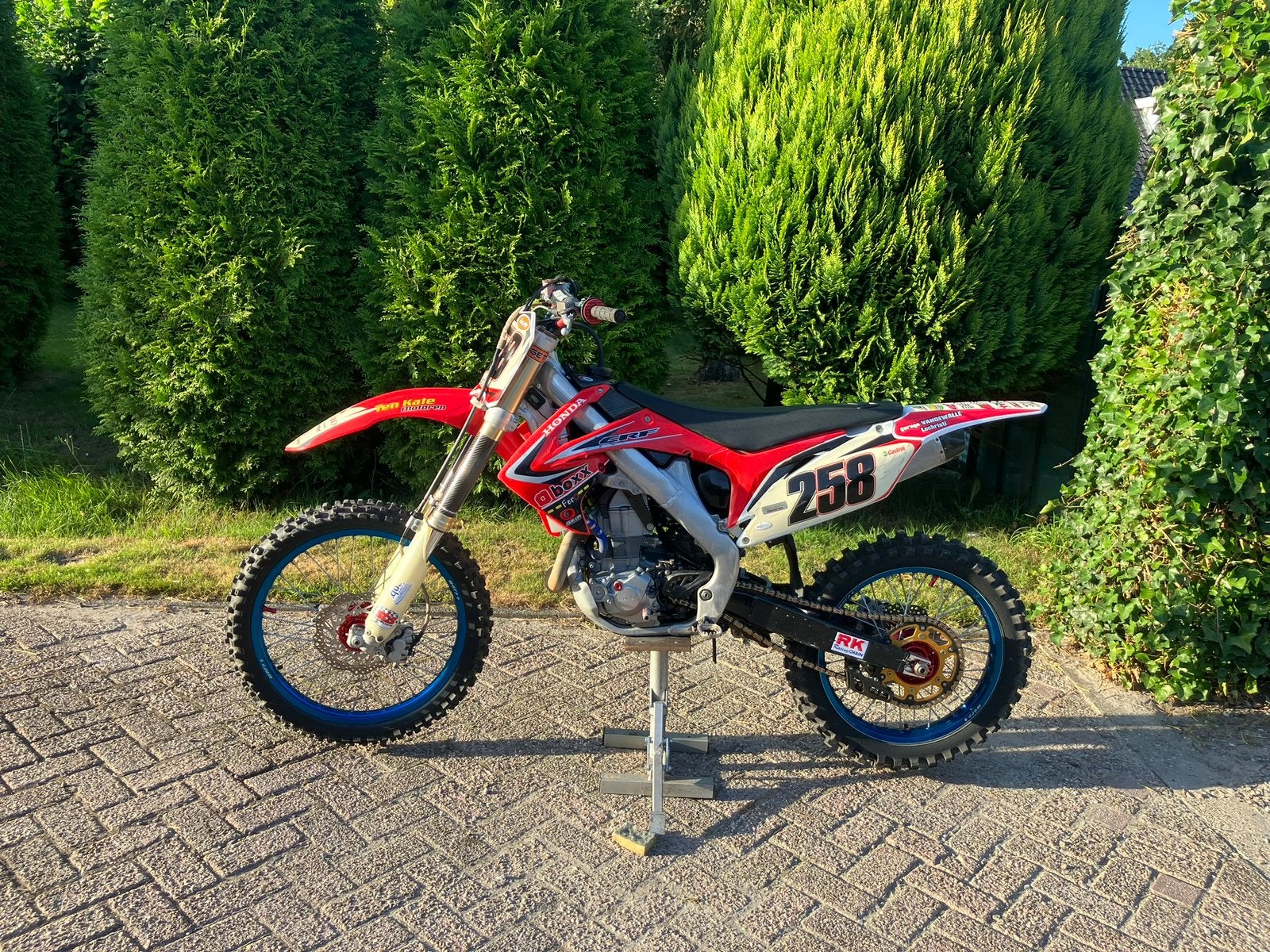 Honda CRF 450 te koop, Ophalen of Verzenden, Zo goed als nieuw, Honda