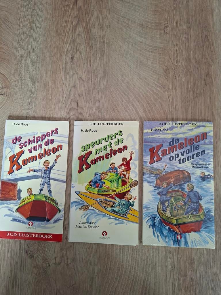 3 Kameleon luisterboeken, Boeken, Luisterboeken, Ophalen of Verzenden