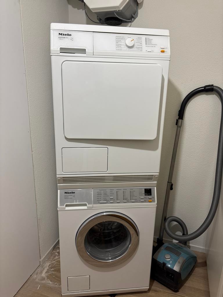 Miele wasmachine en droger - Tegen elk aannemelijk bod, Witgoed en Apparatuur, Ophalen, Gebruikt