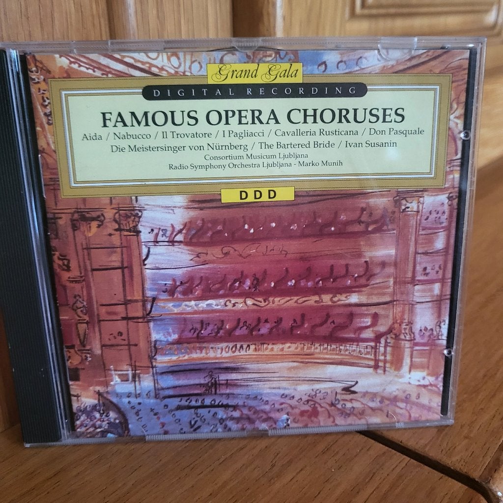 Symfonic Orkestra Ljubljana - Famous Opera Chorus - Zgan, Cd's en Dvd's, Cd's | Klassiek, Verdi, Ophalen of Verzenden, Zo goed als nieuw