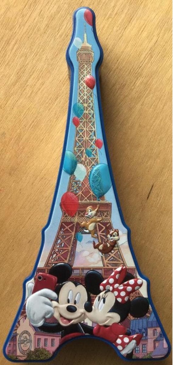Eifeltoren blik Disneyland Parijs - ZGAN, Verzamelen, Blikken, Ophalen of Verzenden, Zo goed als nieuw, Overige