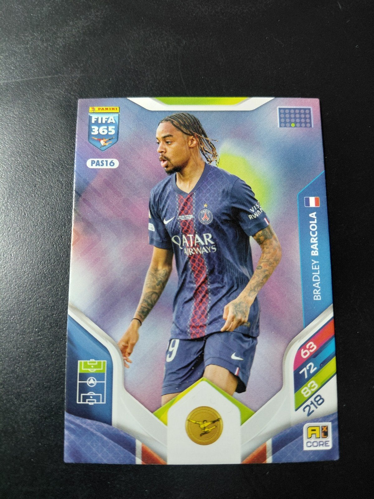 Bradley barcola (psg) panini, Verzamelen, Verzenden, Nieuw, Buitenlandse clubs, Poster, Plaatje of Sticker