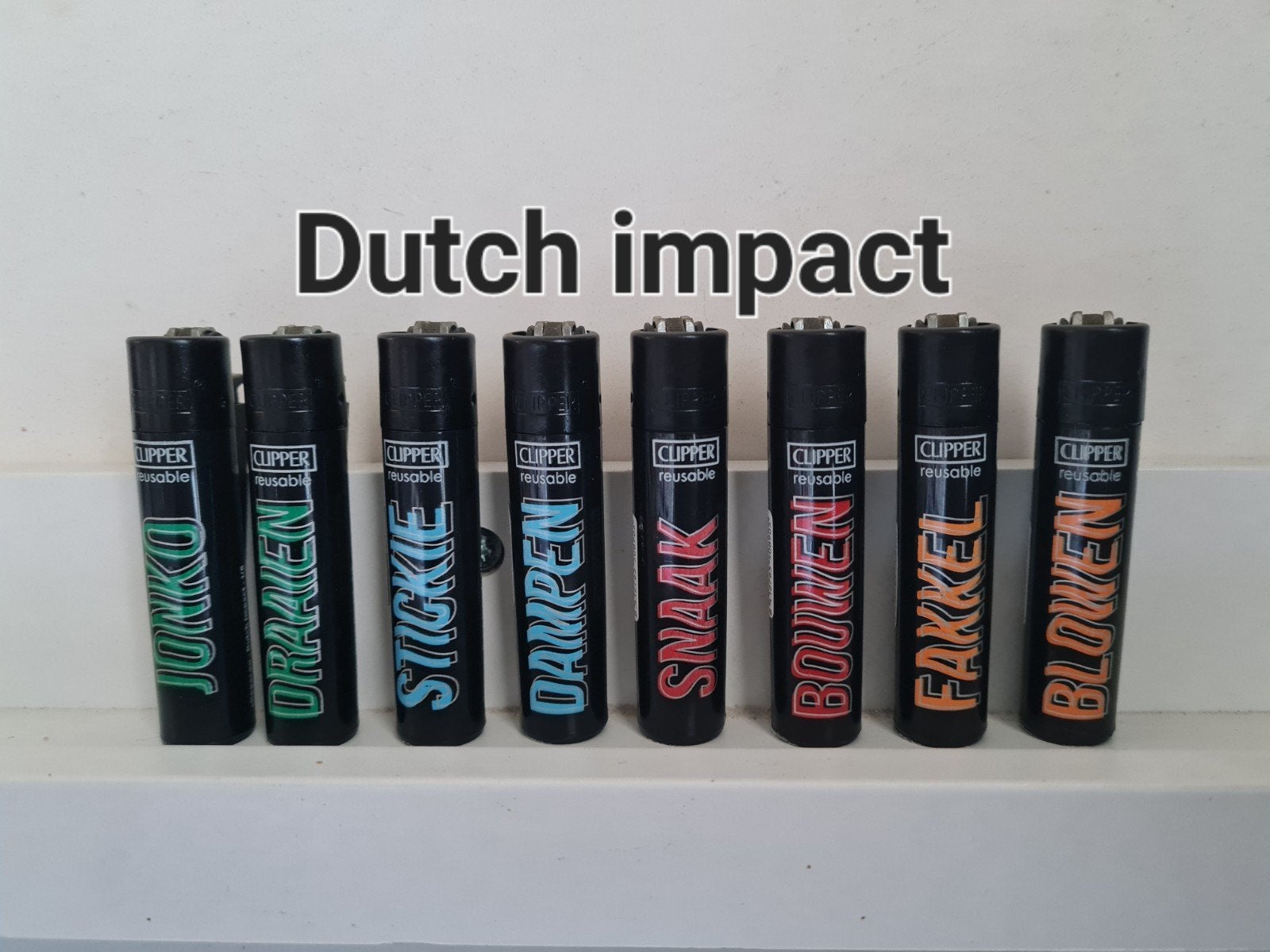 Clipper aanstekers - Diverse designs, Ophalen of Verzenden, Nieuw, Aansteker