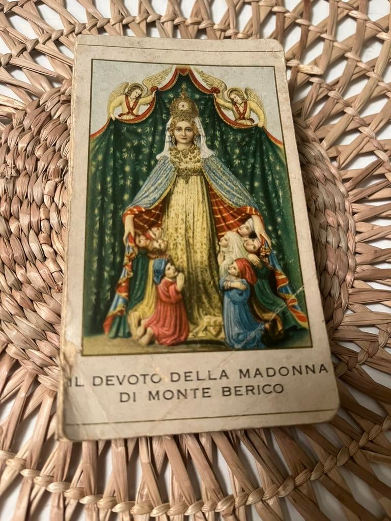 Italiaans Gebedsboekje Maagd Maria van Monte Berico 1944, Ophalen of Verzenden