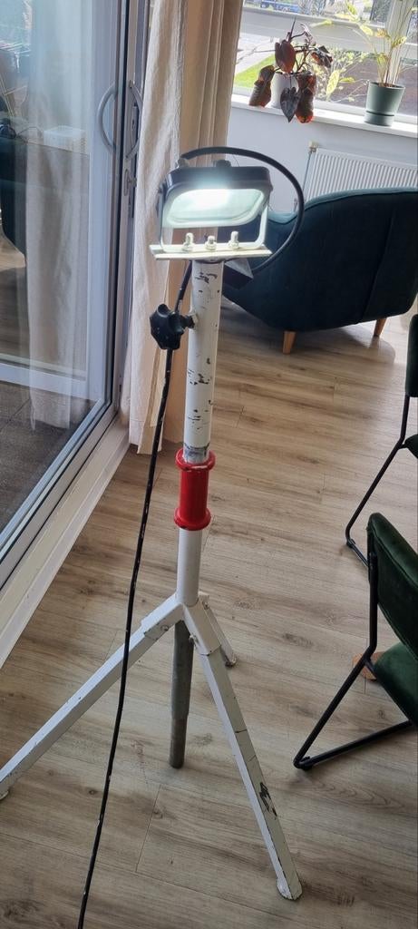 Bouwlamp met statief, Ophalen, 500 watt of meer, Lamp, Met statief