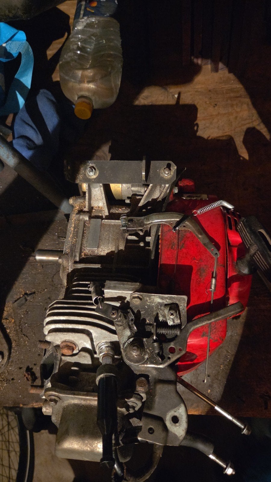 Goed werkende PTM motor  as maar 20mm komt uit een rijende c, Ophalen of Verzenden, Gebruikt, Overige typen, [Overige automerken]