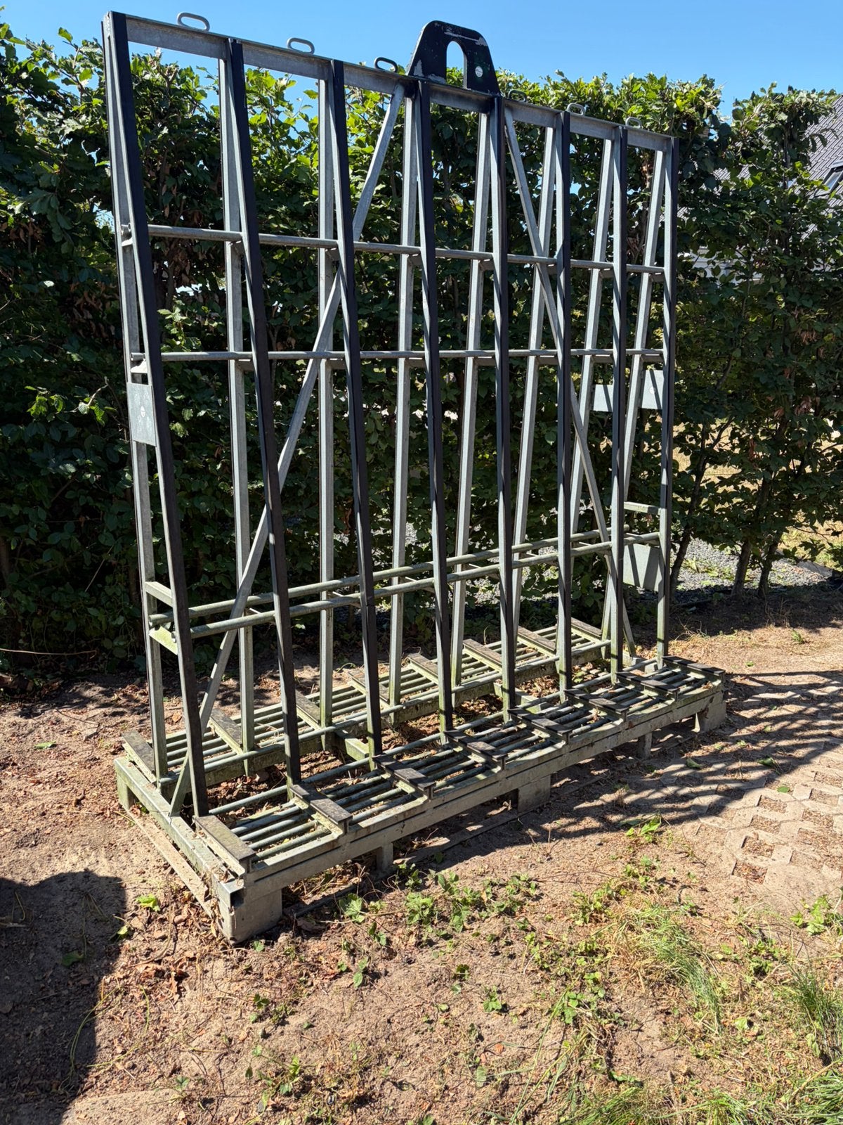 Glasbok gegalvaniseerd zonder klem staanders, Ophalen, Zo goed als nieuw, 80 tot 120 cm