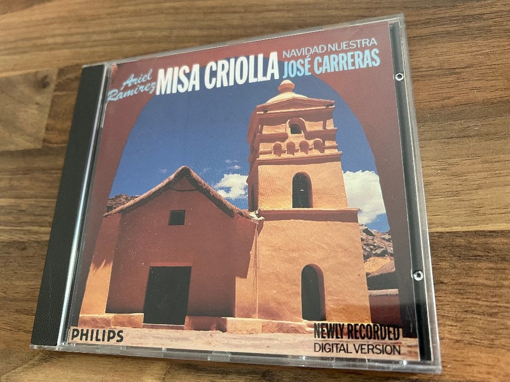 Misa Criolla - Ariel Ramirez (José Carreras), Overige componisten, Inclusief doosje, Ophalen of Verzenden, Zo goed als nieuw