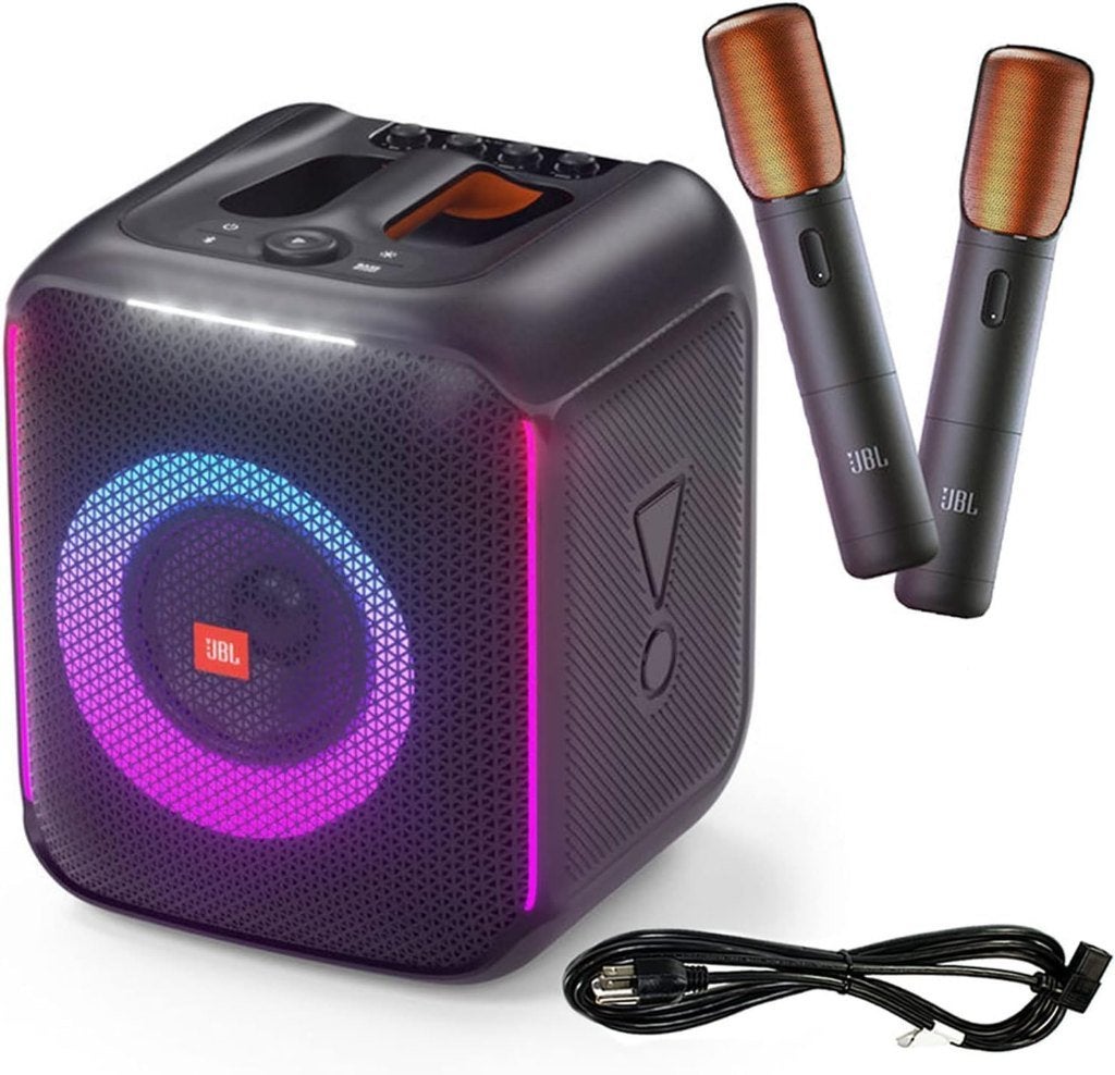 JBL ENCORE + MIC RUILEN ???, JBL, Party speaker, Zo goed als nieuw, Inclusief kabels