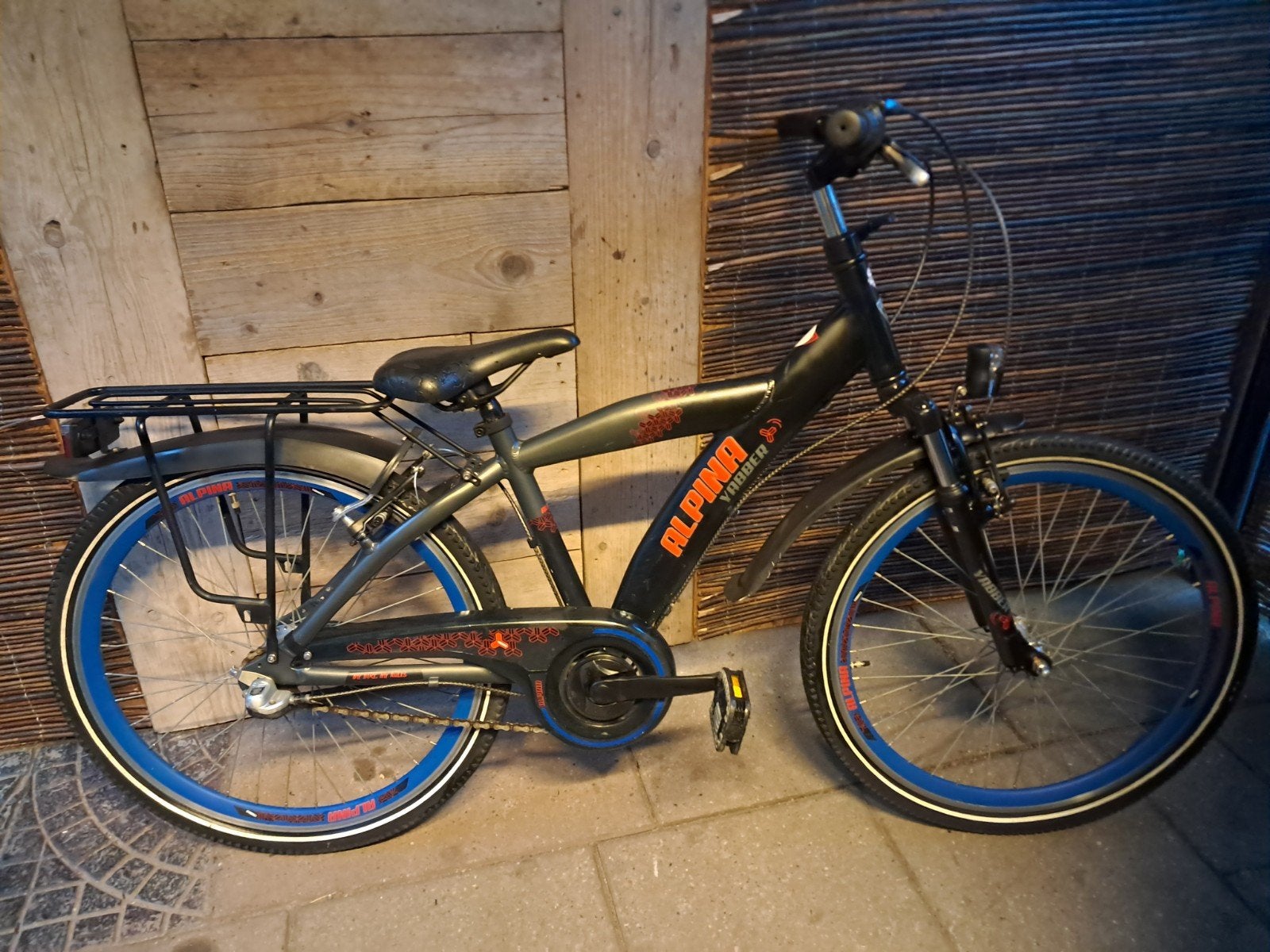 Alpine jabber nette jongensfiets, Ophalen, Zo goed als nieuw, 24 inch, Versnellingen
