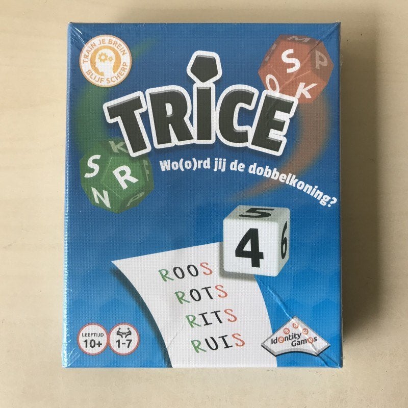 Trice kaartspel, Wo(o)rd jij de dobbelkoning?, Ophalen of Verzenden, Zo goed als nieuw
