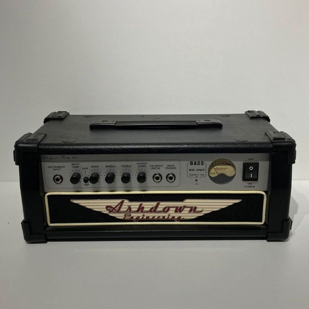 Ashdown Engineering Perfect Ten 60 Bass AMP Head Unit, Ophalen, Zo goed als nieuw, 100 watt of meer
