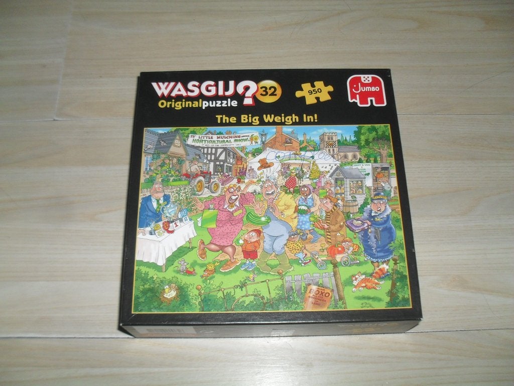 Wasgij? nr.32 puzzle 950 stukjes The Big Weigh In!, Ophalen, 500 t/m 1500 stukjes, Zo goed als nieuw, Legpuzzel