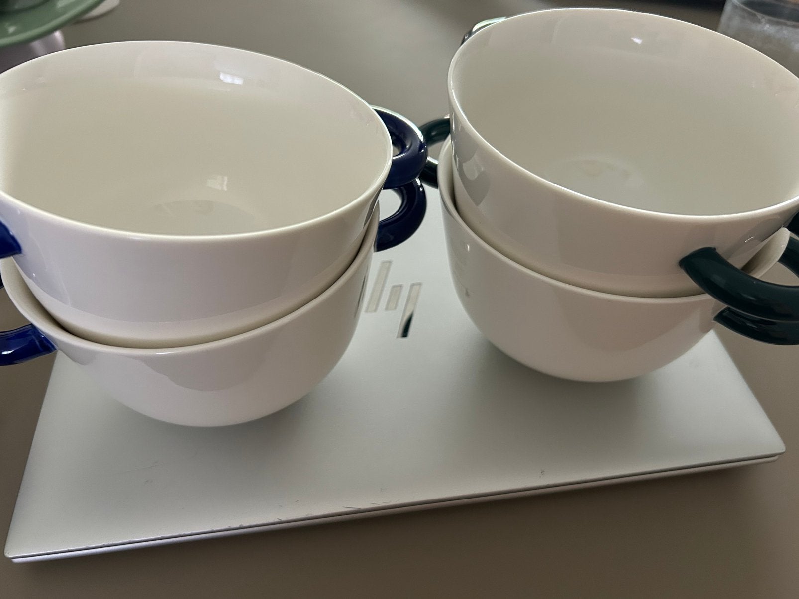 Tafelgenoten Hema soepkommen, Huis en Inrichting, Keuken | Servies, Ophalen, Zo goed als nieuw, Kom(men), Overige stijlen