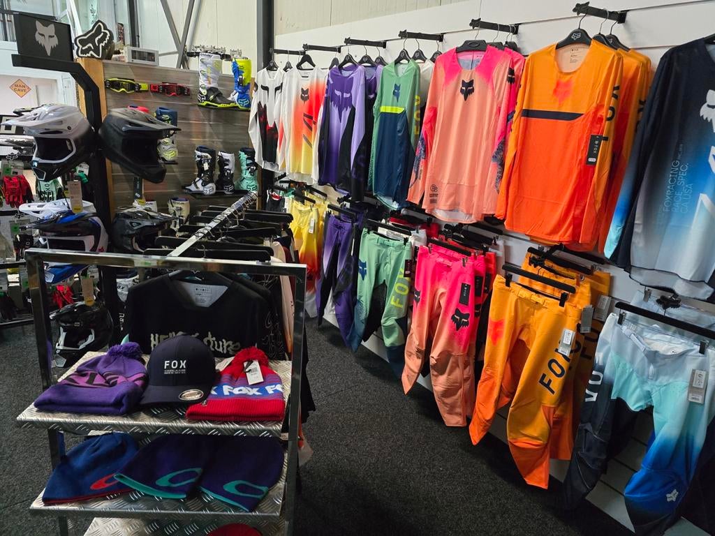 Fox racing + Bell mx kleding en helmen, Motoren, Kleding | Motorkleding, Ophalen of Verzenden, Motorcrosskleding, Fox Racing