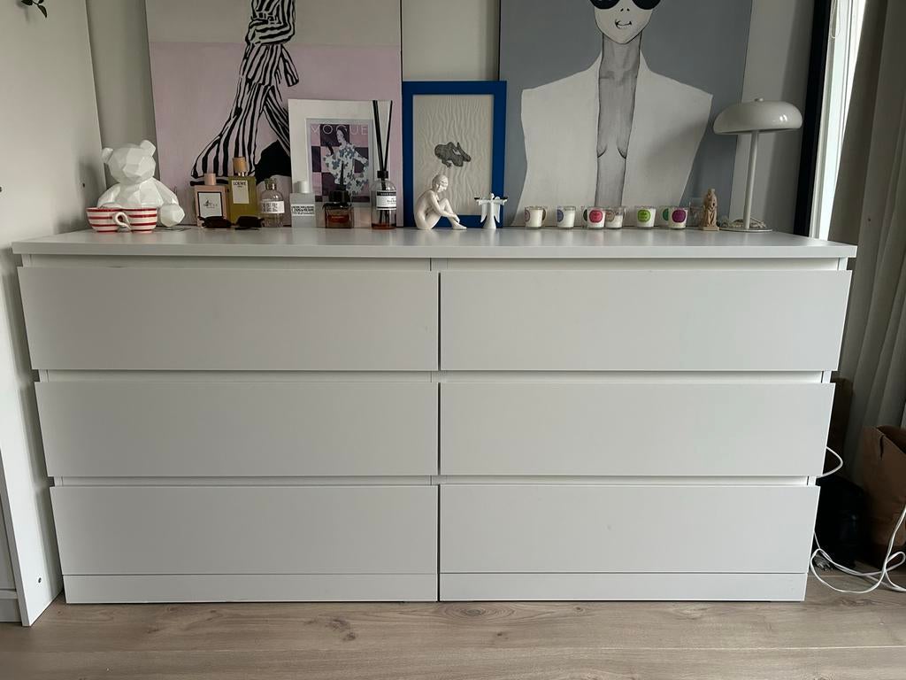 IKEA MALM ladekast - perfecte staat, Ophalen, 5 laden of meer, 150 tot 200 cm, Zo goed als nieuw